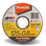 MAKITA INOX vágókorong, 125×0,8 mm (B-45733)