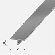   Alfercap ACA E 14 T profil, V2A rm.acél, 14mm / 100 cm (acae14100)