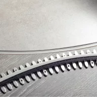   Alferflex AF E 10016-C dilatációs profil, ívesíthető, V2A acél, betonszürke, 10mm / 250 cm (afe10016c250ng)