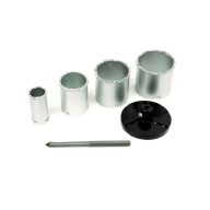   Bautool csempelyukfúró készlet 33-53-67-83mm csempéhez puha lapokhoz (b12278600)