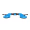 Bautool vákuumos lapemelő 2x115mm, szögben állítható (b7680140800)
