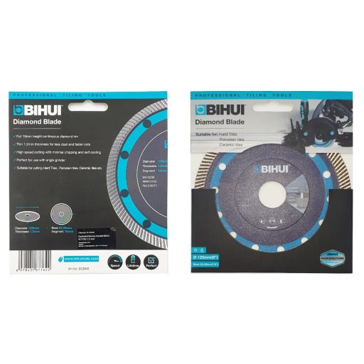BIHUI gyémánttárcsa DCBN 125x22,2 mm (bihdcbn5)