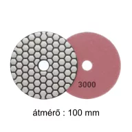   Bautool gyémánt csiszoló korong #3000, D100mm (brqdp100-c3000)