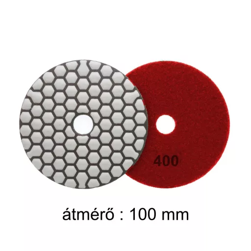 Bautool gyémánt csiszoló korong #400, D100mm (brqdp100-c400)