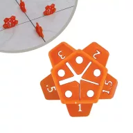   SKT multi-size többméretű fugakereszt, 1-1,5-2-3-5 mm 200db (d8880b)