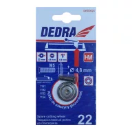 Dedra csempevágókerék 22x6x4,8mm (ded0023)