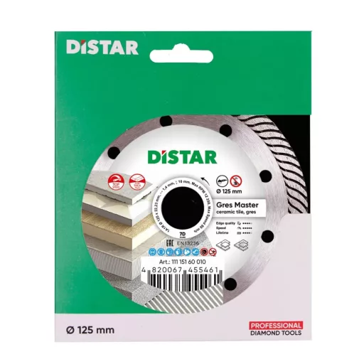 Distar Gresmaster 7D gyémánt vágótárcsa 125 mm 11115160010 (disgresmaster125)