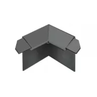   Dural BK belső sarok, porszórt antracit, 32mm (durbkacxih1)