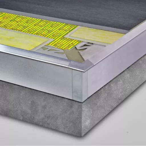 Dural BK terasz profil, eloxált ezüst, 9 / 64 mm, 300cm (durbkae9060300)
