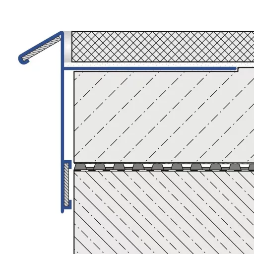 Dural BK terasz profil, eloxált ezüst, 9 / 64 mm, 300cm (durbkae9060300)