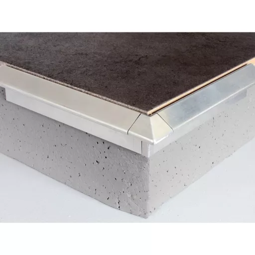 Dural BK terasz profil, eloxált ezüst, 9 / 22 mm, 300cm (durbkae90300)