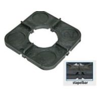   Dural alátét gumilap 3 mm fugakereszt, 9mm / 12x12cm 1db  (durblst12091)