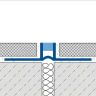   Dural DFP dilatációs profil, PVC szürke, 10mm / 250cm (durdfp1038l)