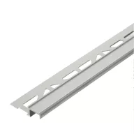   Dural DISTAE lépcső profil, eloxált, ezüst, PVC betét nélkül, 11mm / 250cm (durdistae110)
