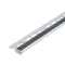 Dural DISTAE lépcső profil, eloxált, fekete PVC betét, 9mm / 250cm (durdistae9106)