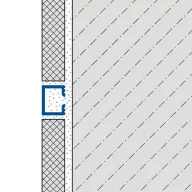   Dural DLAE négyzet dekor profil, eloxált ezüst, 10mm / 250cm (durdlae1000)