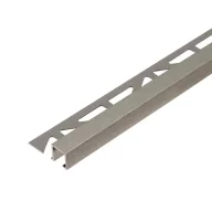   Dural DPSA négyzet profil élvédő, szálcsiszolt fényes eloxált titán, 10mm / 250cm (durdpsa1063sf)