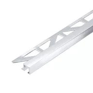   Dural DPSA négyzet profil élvédő, fényes eloxált ezüst, 12,5mm / 250cm (durdpsa1262)