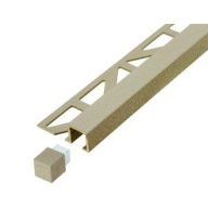   Dural DPSACS négyzet profil élvédő, strukturált bézs, 11mm / 250cm  (durdpsacs1132)