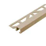   Dural DPSACS négyzet profil élvédő, strukturált bézs, 11mm / 250cm (durdpsacs1132)