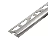   Dural DRE íves élvédő, natúr V2A acél, 8mm / 250cm (durdre80)