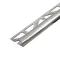 Dural DRE íves élvédő, natúr V2A acél, 8mm / 250cm (durdre80)