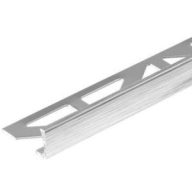   Dural DSA L profil élvédő, szálcsiszolt fényes eloxált ezüst, 12,5mm / 250cm  (durdsa1262sf)