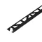 Dural DSACM L profil élvédő, porszórt fekete, 6mm / 250cm (durdsacm611)