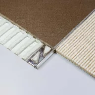   Dural DSE L profil élvédő, polírozott V2A acél, 10mm / 250cm (durdse100sp)
