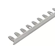   Dural DSE L profil hajlítható élvédő, natúr V2A acél, 8mm / 250cm (durdse80zf)