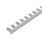 Dural DSE L profil hajlítható élvédő, natúr V2A acél, 8mm / 250cm (durdse80zf)