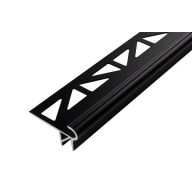   Dural FSTACM íves lépcső profil, porszórt fekete, 11mm / 250cm  (durfstacm1111)