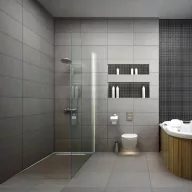   Dural GKGW zuhany üvegfogadó LED profil, szálcsiszolt V2A acél, 19mm / 220cm (durgkgw19066em220)