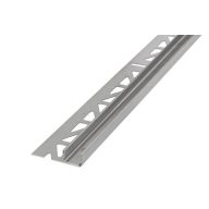   Dural GKGW zuhany üvegfogadó profil, szálcsiszolt V2A acél, 19mm / 220cm  (durgkgw190sf220)