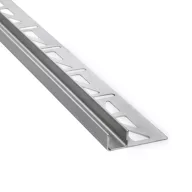   Dural GKGW zuhany üvegfogadó profil, szálcsiszolt V2A acél, 19mm / 220cm (durgkgw190sf220)
