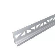   Dural GKWL lejtéstakaró fal-padló profil bal, szálcsiszolt V2A acél, 10mm / 120cm (durgkwl100sf120)