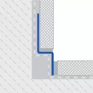   Dural GKWL lejtéstakaró fal-padló profil bal, szálcsiszolt V2A acél, 10mm / 120cm (durgkwl100sf120)
