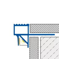   Dural SQSAE LED lépcső profil, eloxált titán, 11mm / 150cm (dursqsaeled110t150)