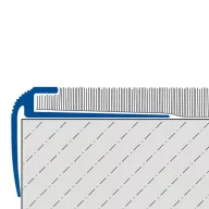   Dural TAE TK íves lépcső profil, eloxált ezüst, 5mm / 270cm (durtae50tk270)