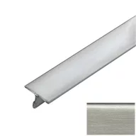   Dural TFE T profil, szálcsiszolt V2A acél, 14mm / 250cm (durtfe1400sf)