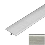   Dural TFE T profil, szálcsiszolt V2A acél, 25mm / 250cm (durtfe2500sf)