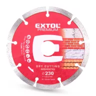 Extol Premium gyémánt vágótárcsa 230×22,2mm (e108715)