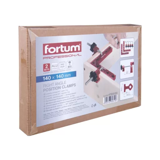 Extol derékszög szorító 140×140 mm 2db (e4784120)