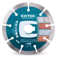   Extol Industrial gyémánt vágótárcsa 125×22,2mm (e8703032)