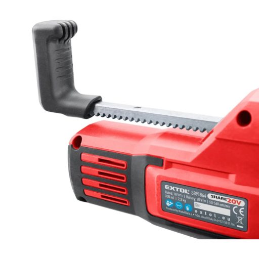 Extol akkus szilikon kinyomópisztoly, + akku + töltő (e8891864)