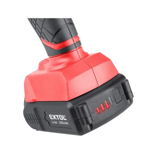 Extol akkus szilikon kinyomópisztoly, + akku + töltő (e8891864)