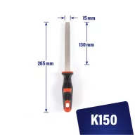   Karldahm kézi gyémánt reszelő K150 szemcsemérettel (kad12306)