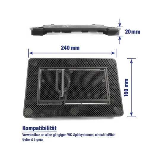Karldahm Royal Flush Universal csempézhető nyomólap szett (kad16915)