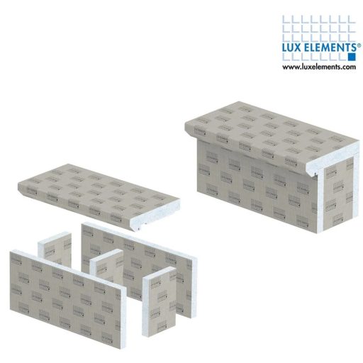 LUX LREL8508 RELAX-BA ülőpad szögletes, 1000x450x450 mm (luxlrel8508)