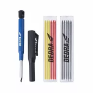   Dedra tölhető hegyű ipari jelölő ceruza +12 db hegy (m9004c)